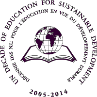 Dekade 20international 20nur 20Logo in Auszeichnung als Beitrag zur UN-Dekade Bildung für nachhaltige Entwicklung